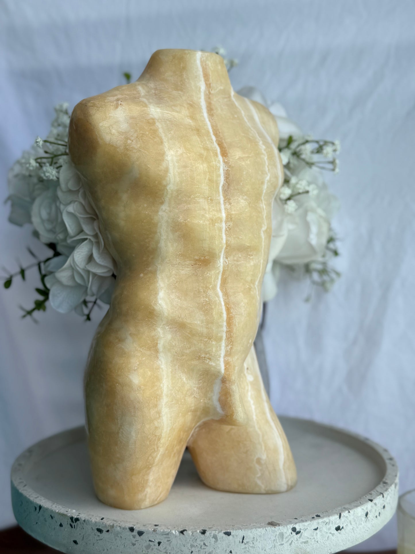 Orange Calcite Male Body 7.76KG