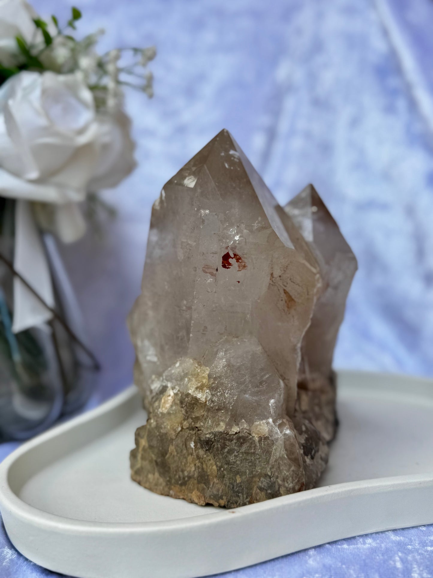 Smokey Quartz Cluster
