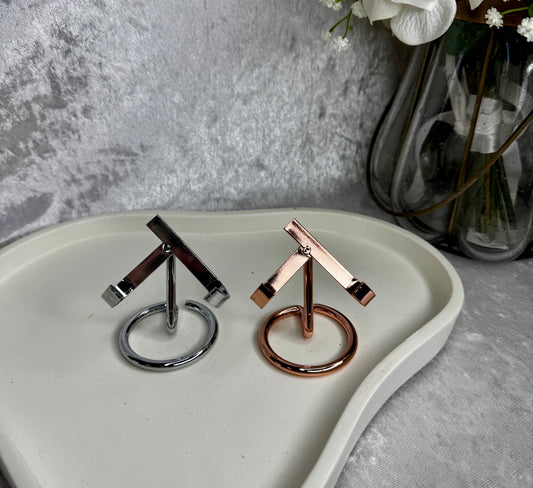 Metal Heart Stand Small