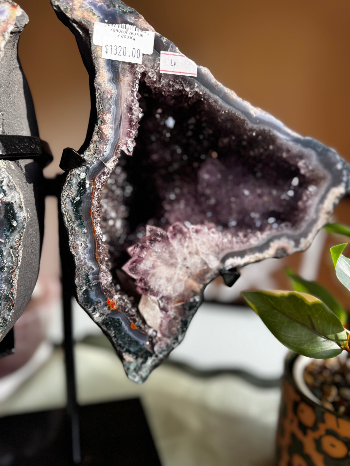Amethyst Geode Wings
