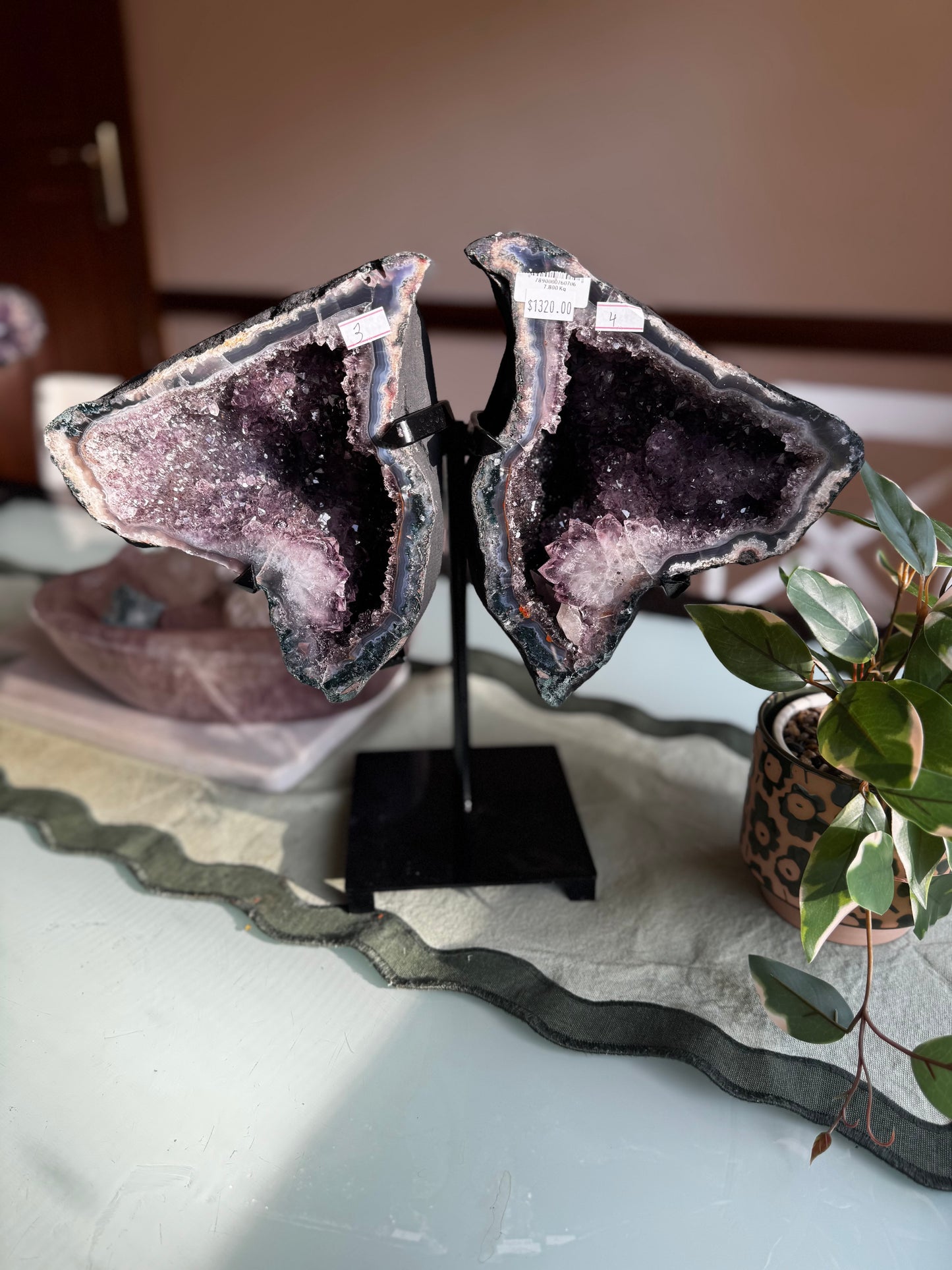 Amethyst Geode Wings