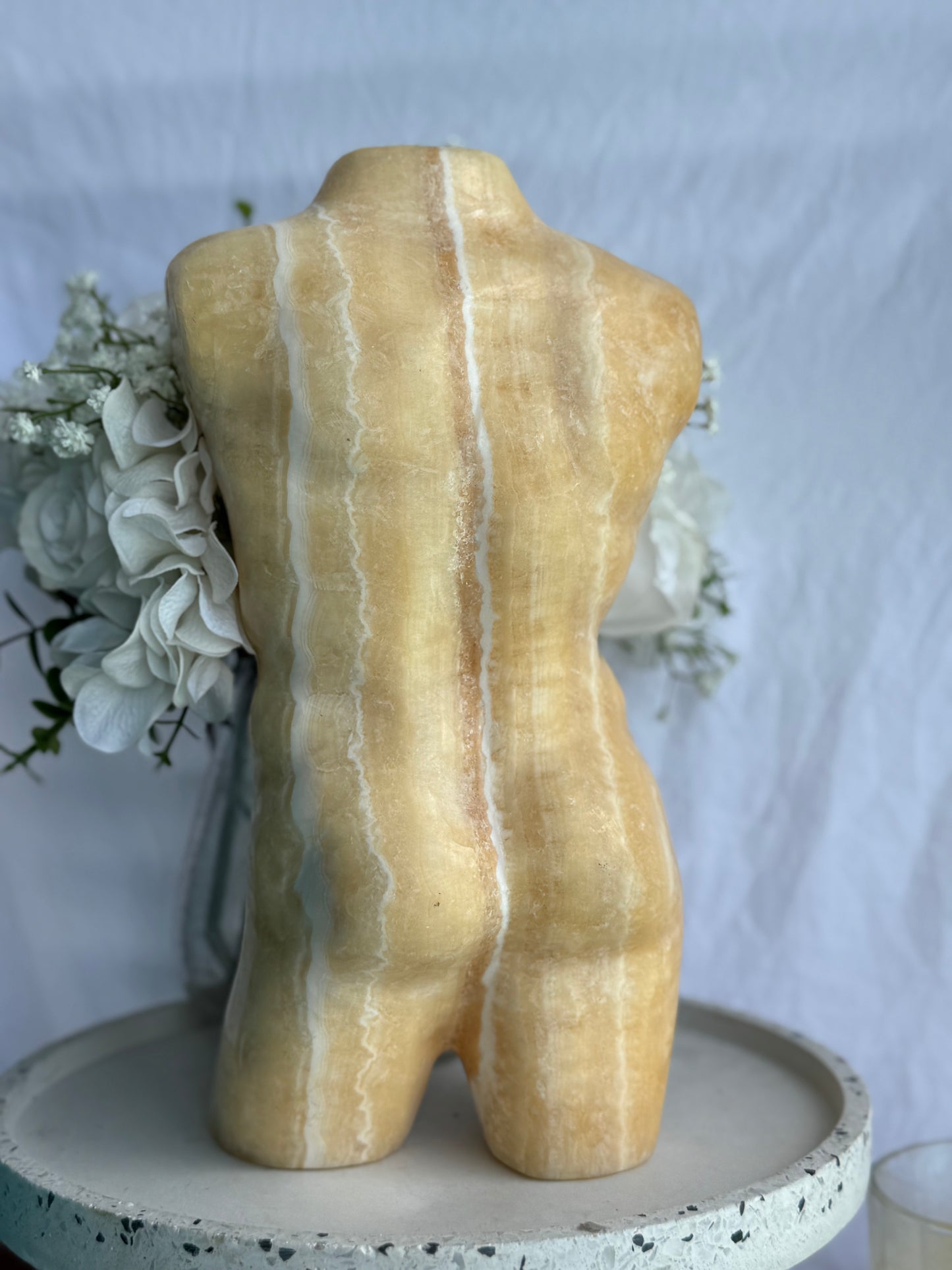 Orange Calcite Male Body 7.76KG