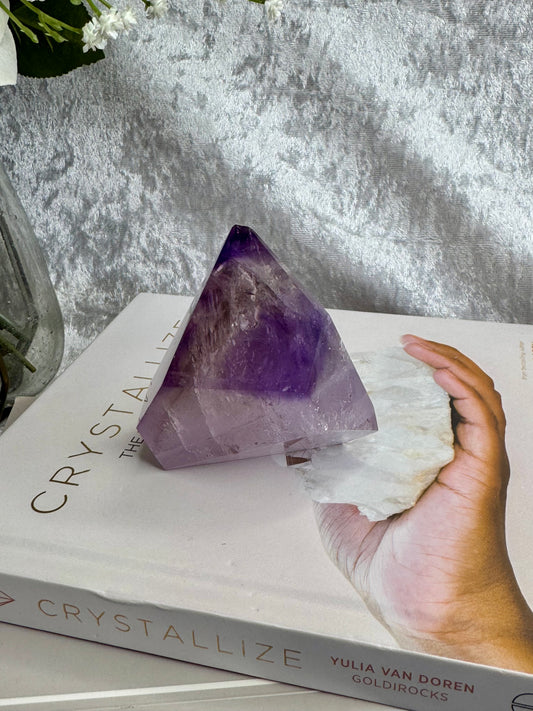 Amethyst Phantom Quartz Tower