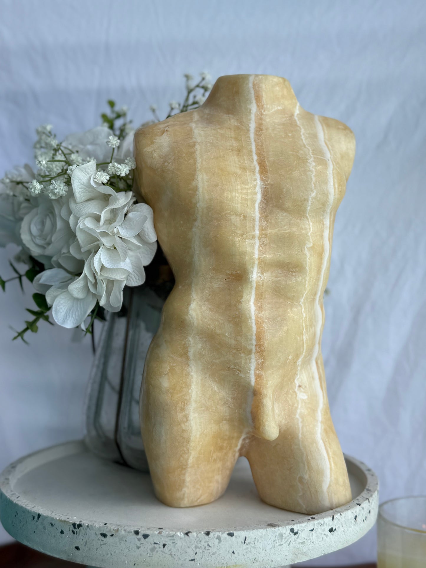 Orange Calcite Male Body 7.76KG