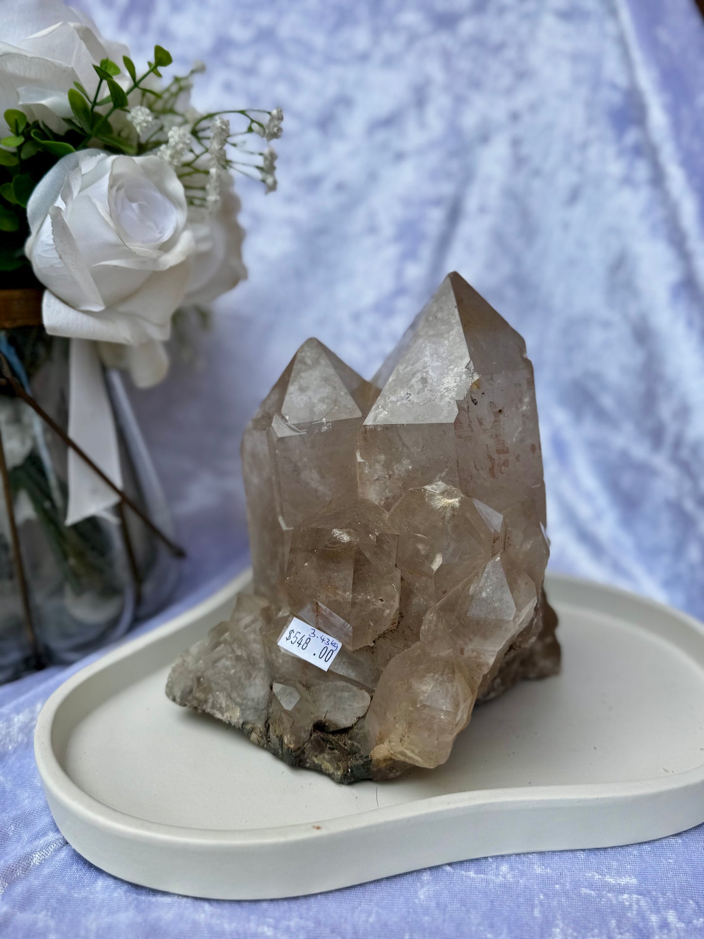 Smokey Quartz Cluster