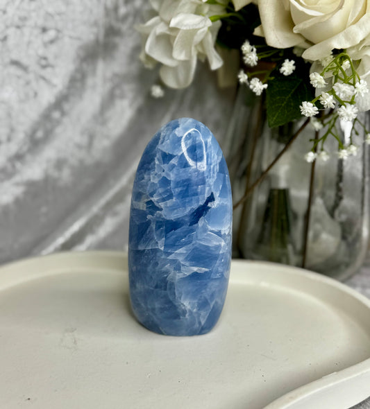 Blue Calcite Freeform