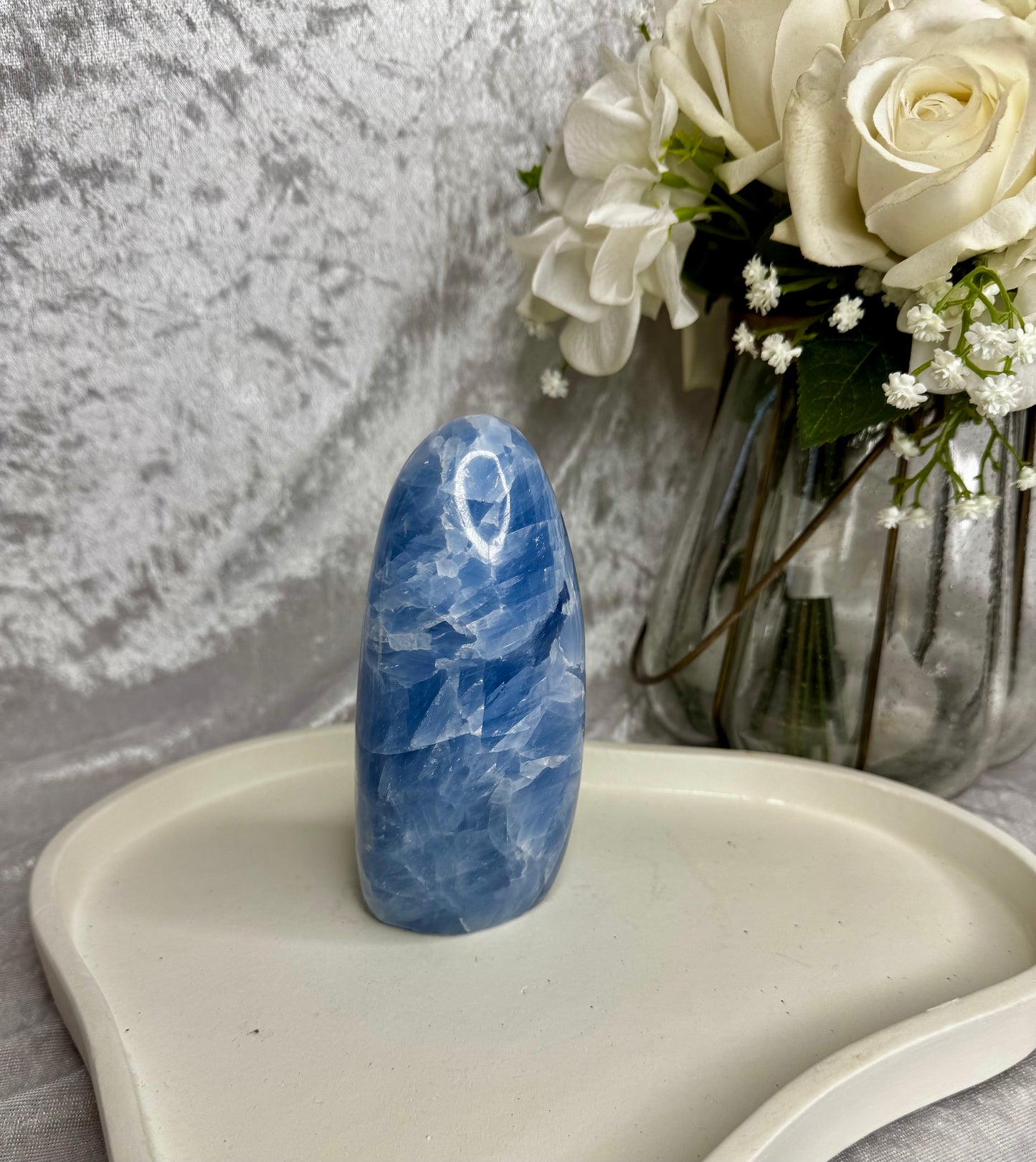 Blue Calcite Freeform