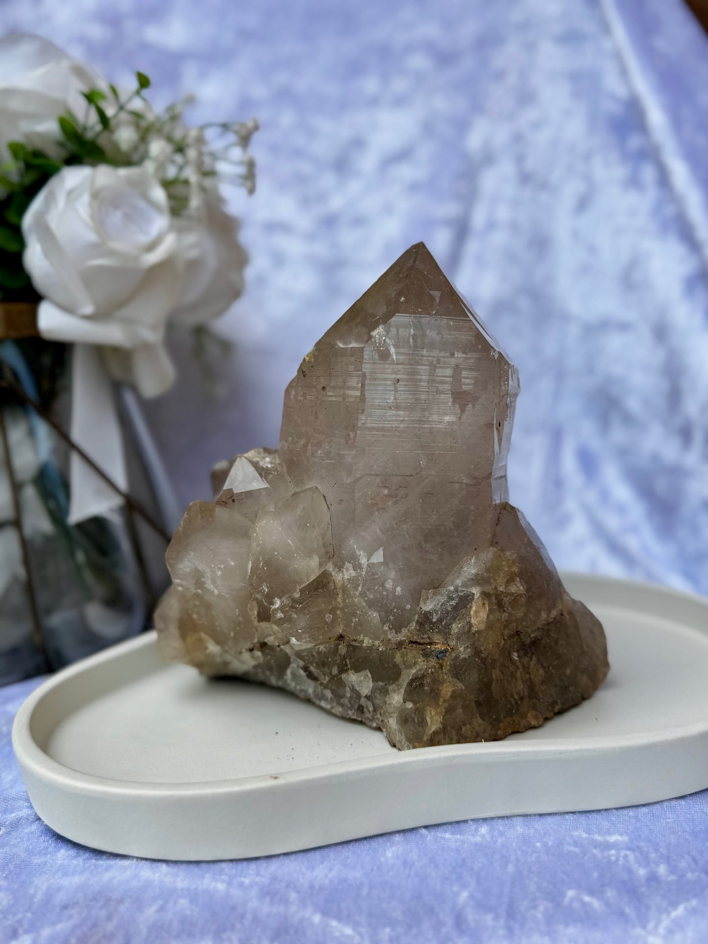 Smokey Quartz Cluster