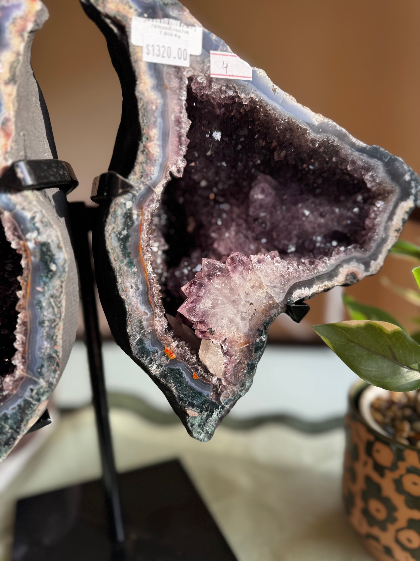 Amethyst Geode Wings