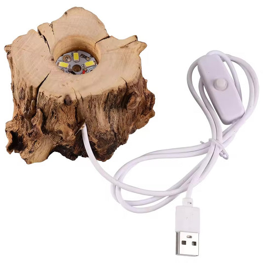 Wood lightbase