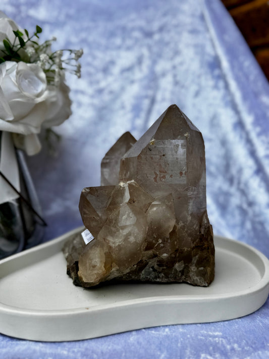 Smokey Quartz Cluster