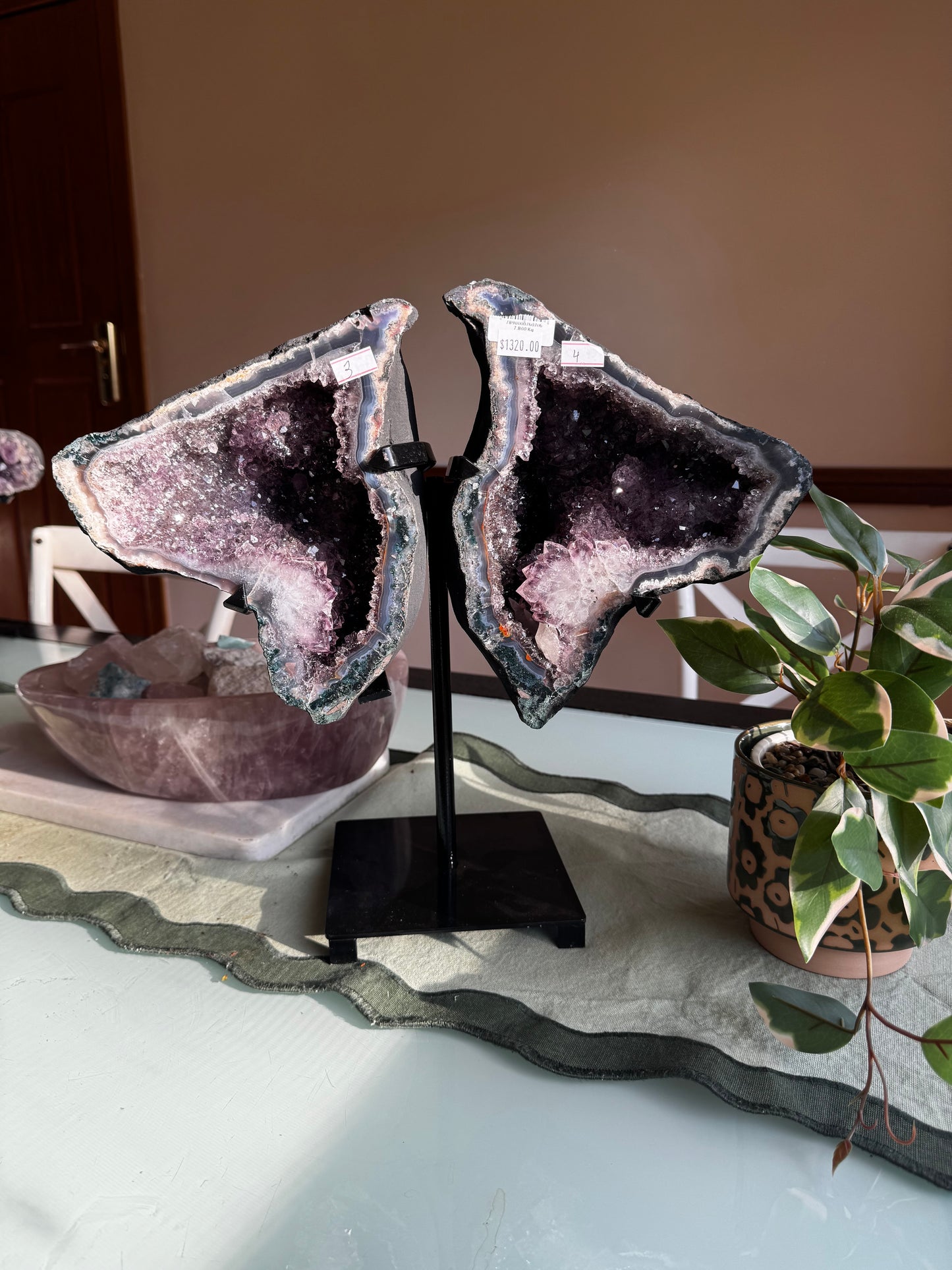 Amethyst Geode Wings