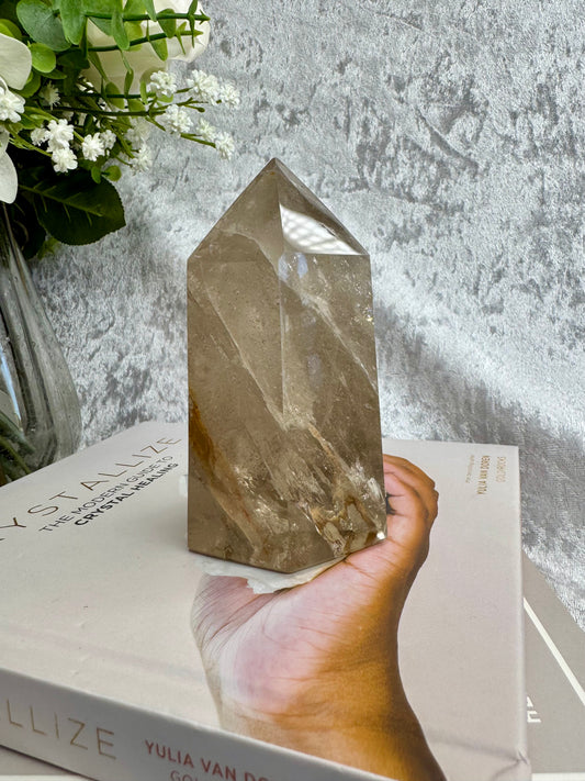 Smokey Quartz Tower
