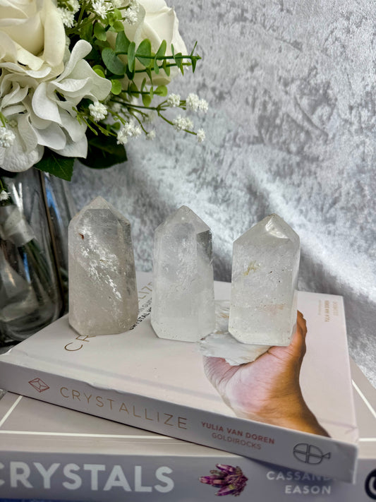 Clear Quartz Tower