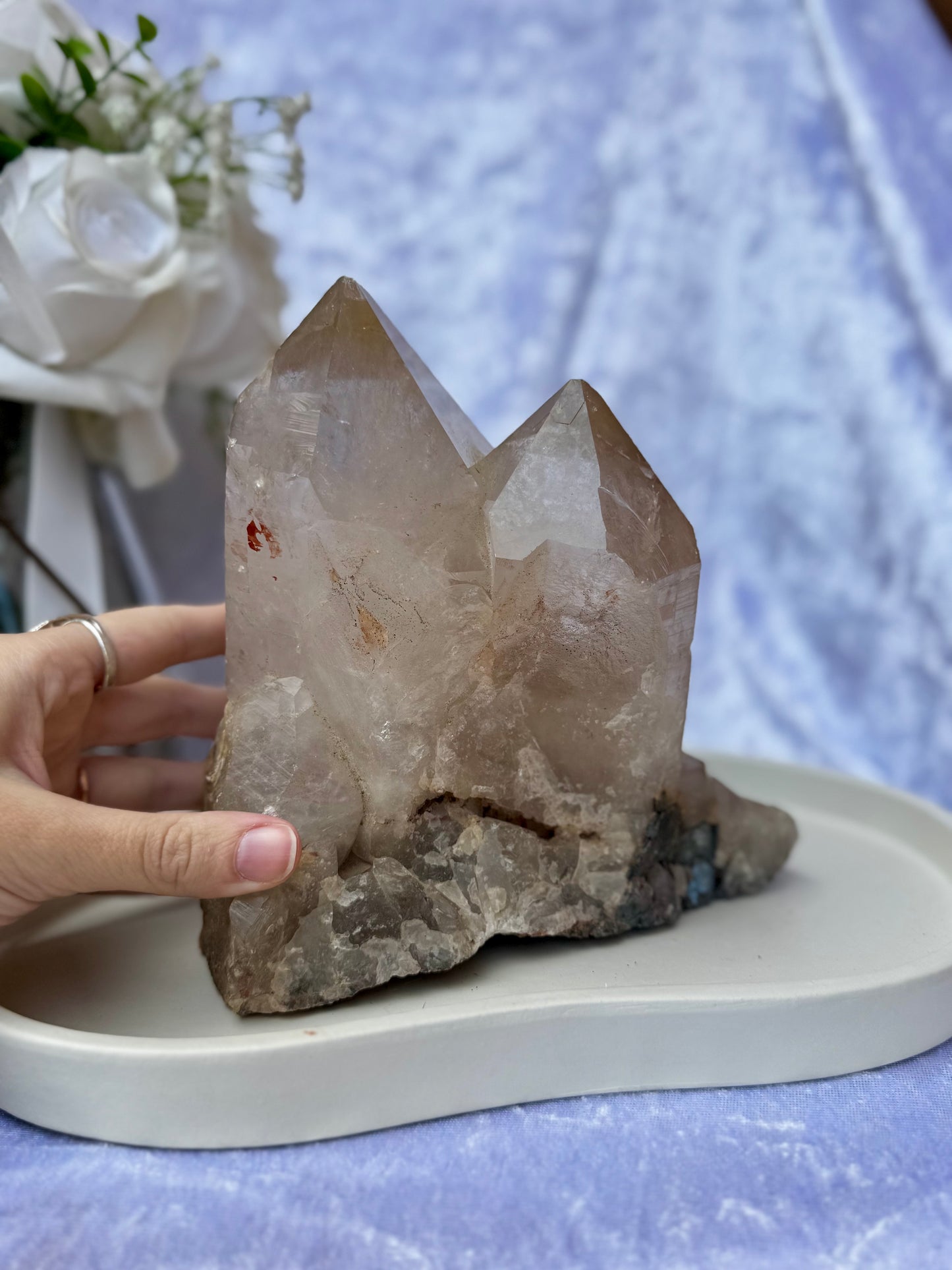 Smokey Quartz Cluster