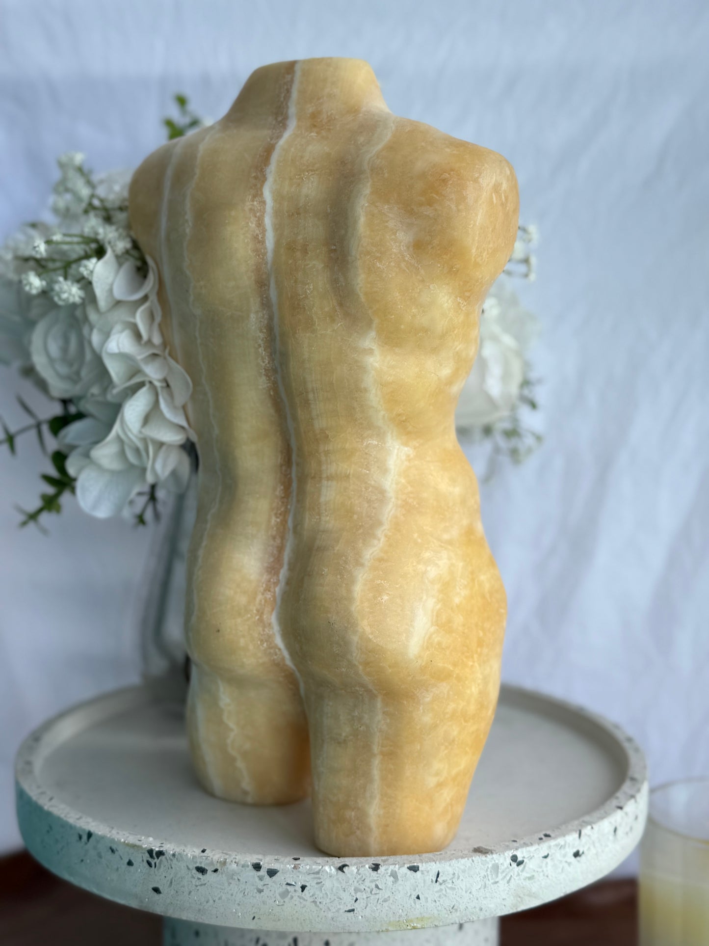 Orange Calcite Male Body 7.76KG