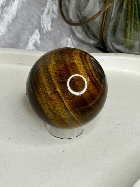 Tiger Eye Sphere