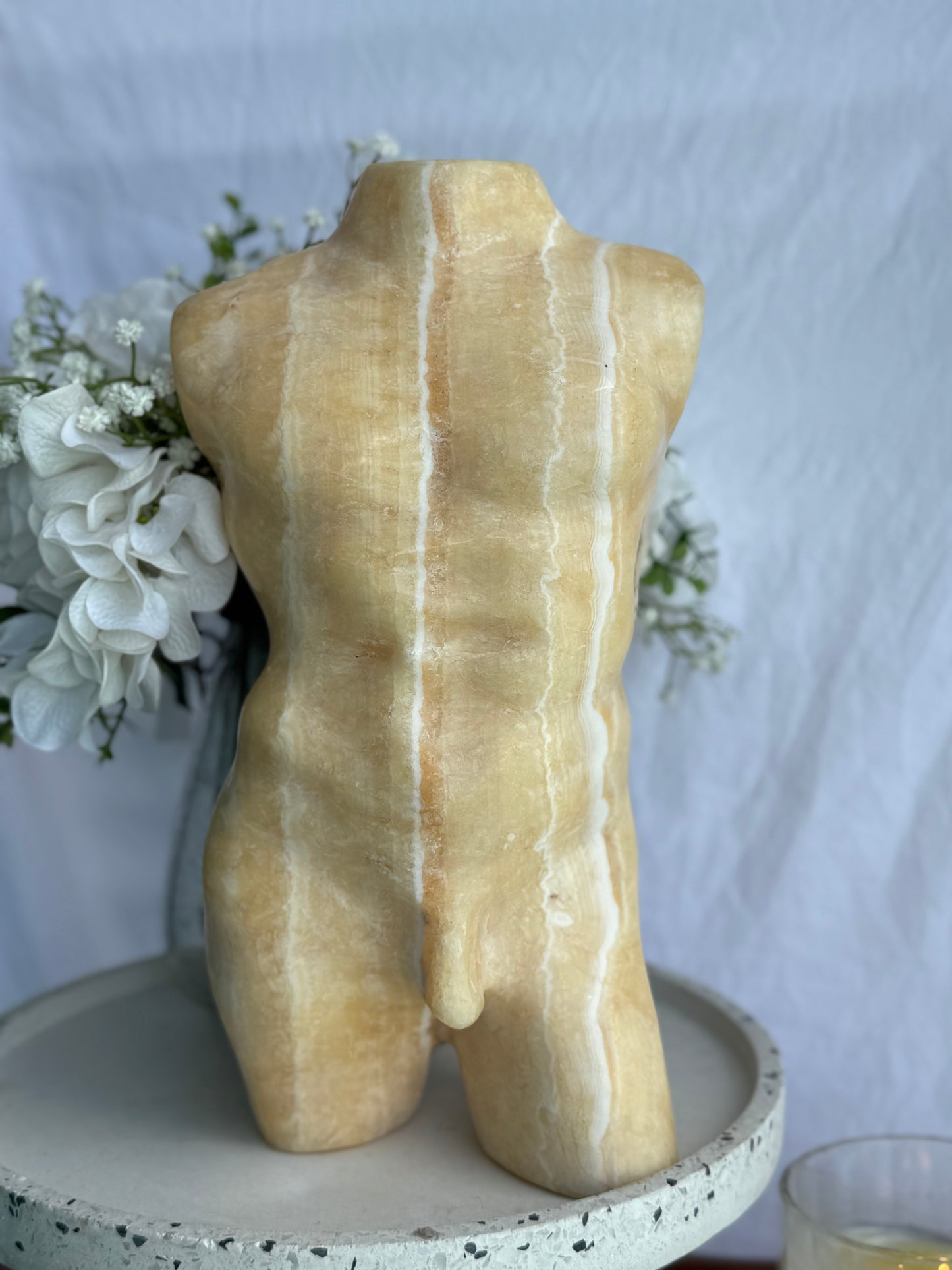 Orange Calcite Male Body 7.76KG