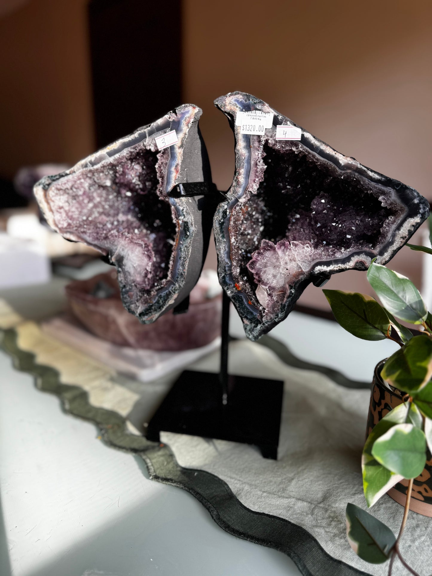 Amethyst Geode Wings